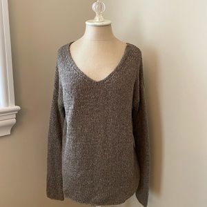 Vince oversized taupe sweater